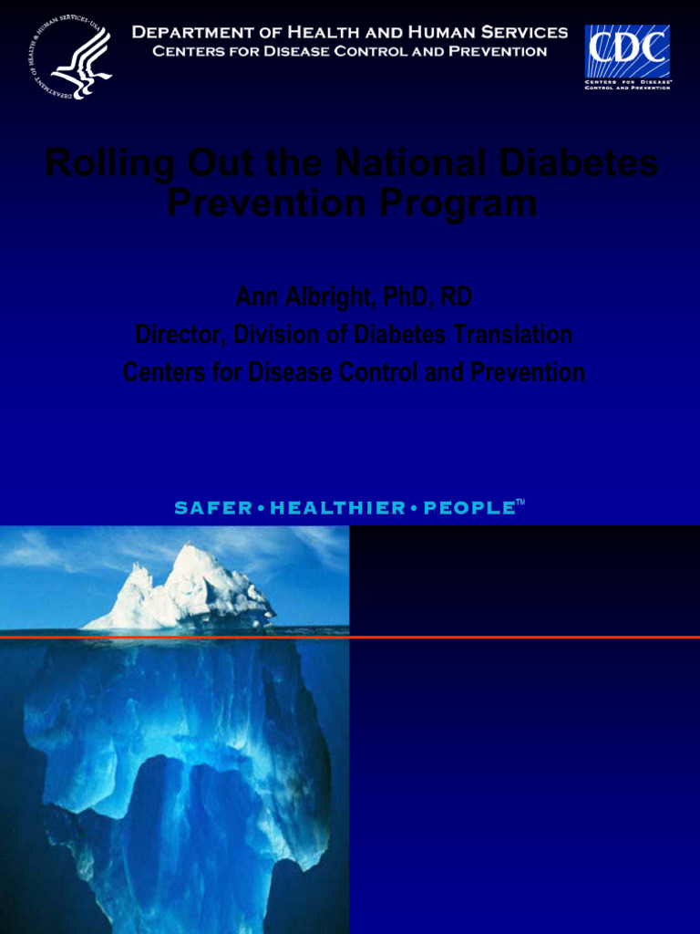 National Diabetes Prevention Program Overview | PDF | Prediabetes ...