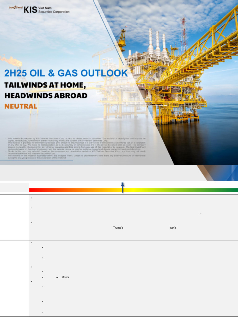 2H25 Oil & Gas Sector Outlook Analysis | PDF | Liquefied Natural Gas ...