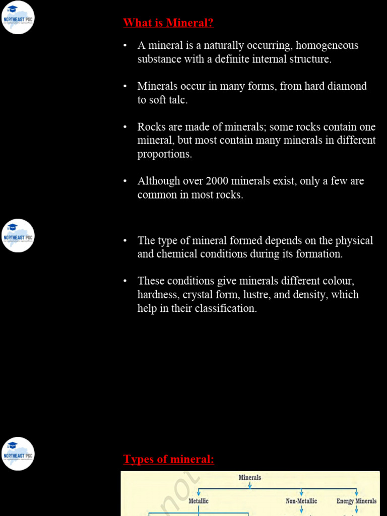 Minerals | PDF | Minerals | Ore