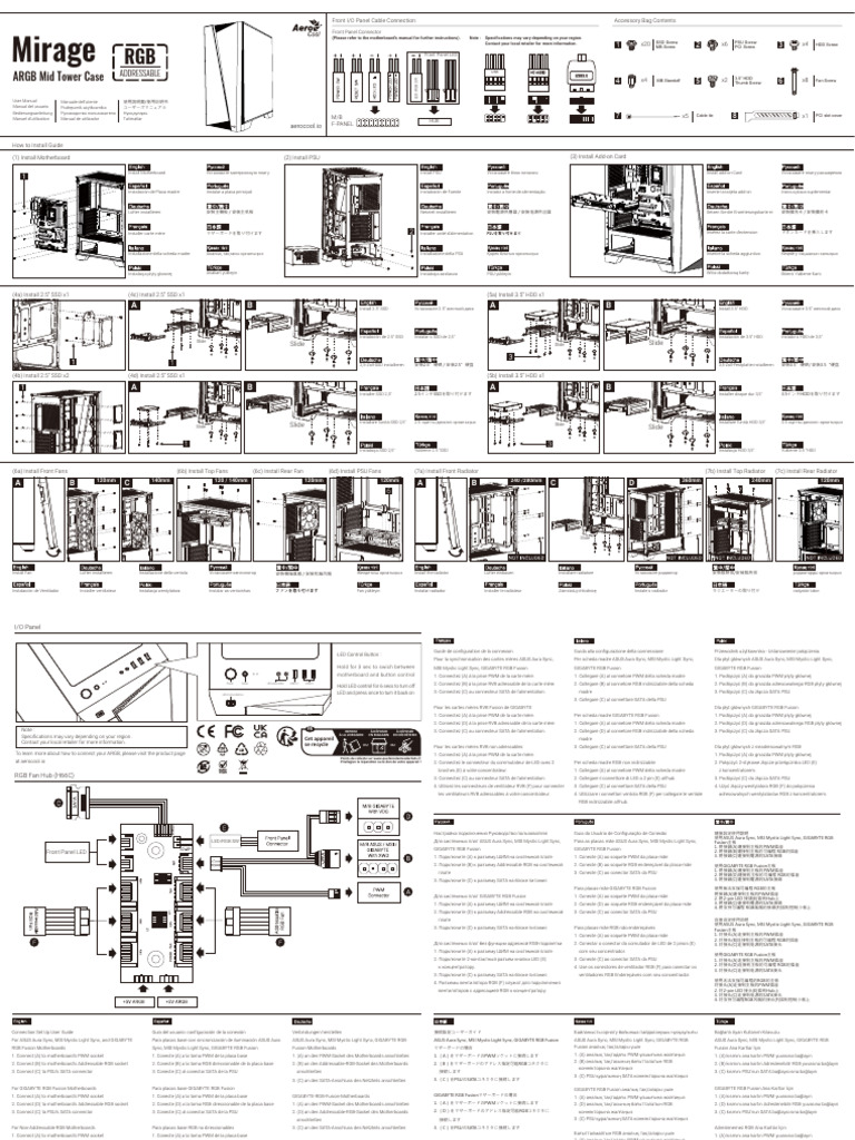 Mirage Manual | PDF