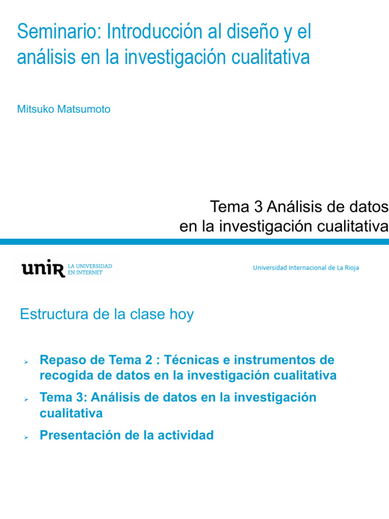 03_Tema3_seminario CUALITATIVO | PDF | Datos | Diseño