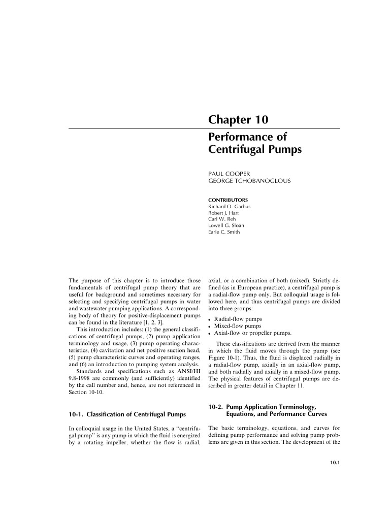 Centrifugal Pump Performance Basics | PDF | Pump | Fluid Dynamics