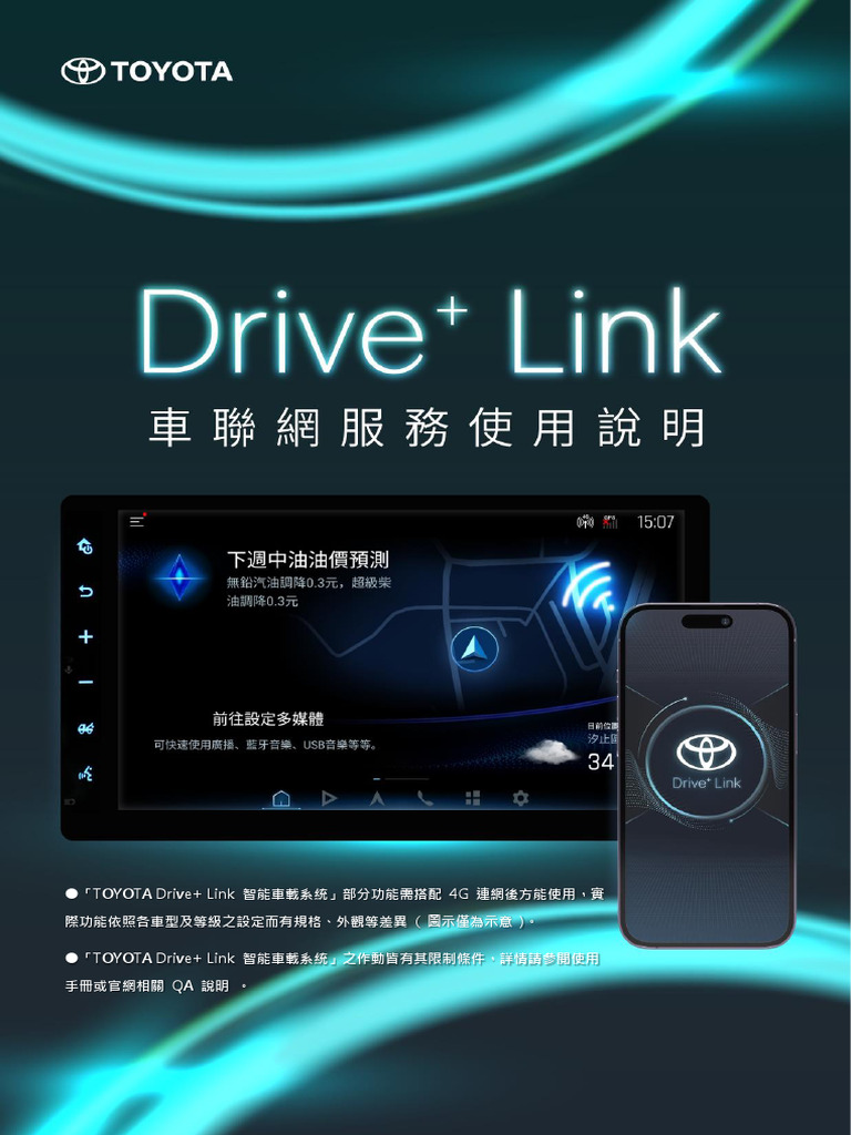 Drive+ Link 車聯網啟用教學202502 | PDF