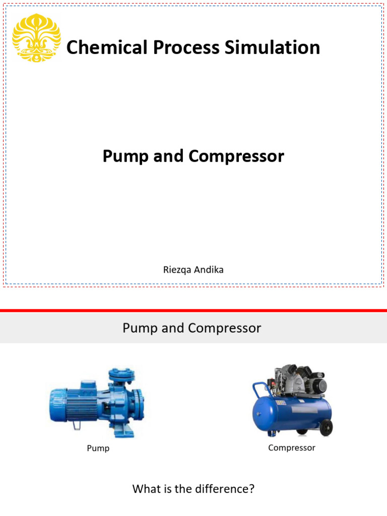 Pump and Compressor Overview Guide | PDF | Pump | Fluid Mechanics