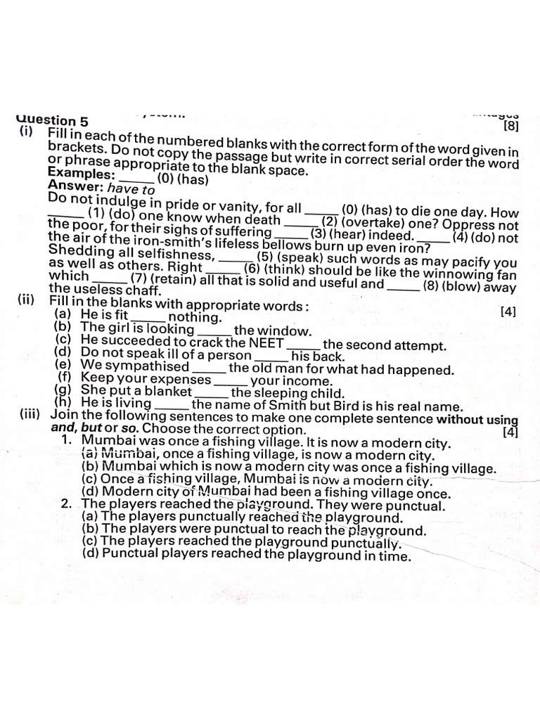 Language Worksheet | PDF