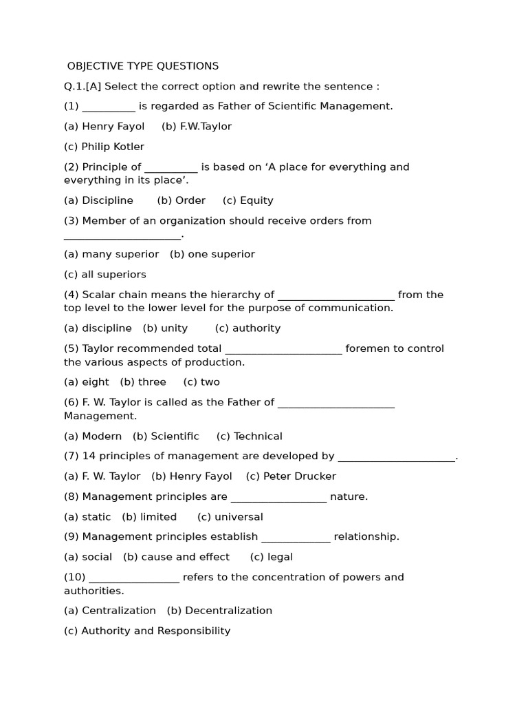 OCM CHP 1 | PDF | Business
