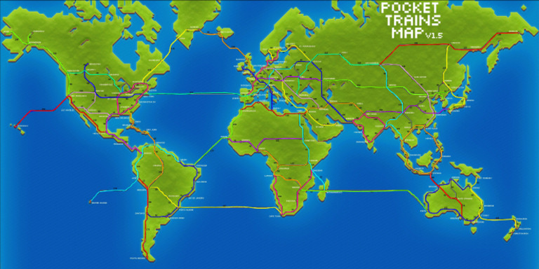 Pocket Trains Final Map | PDF
