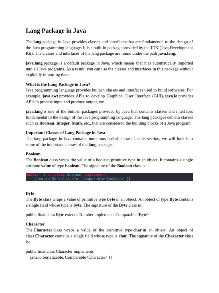 UNIT-IV | PDF | Data Type | Class (Computer Programming)