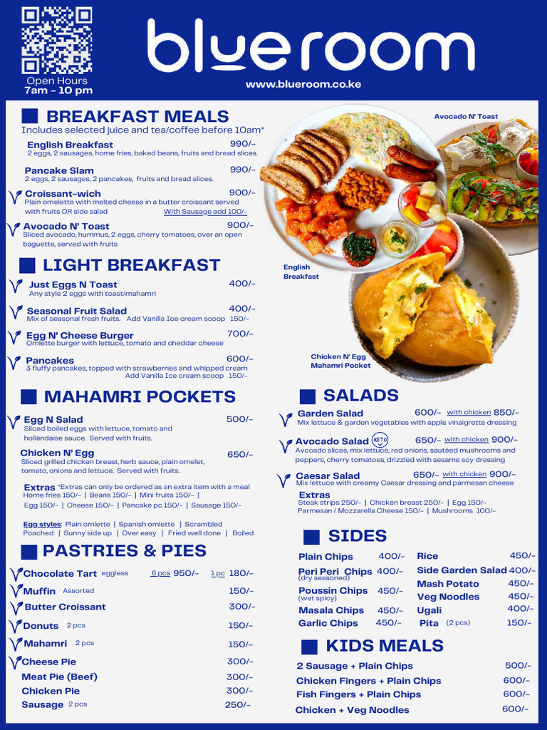 Breakfast and Meal Options Menu | PDF | Hamburgers | French Fries