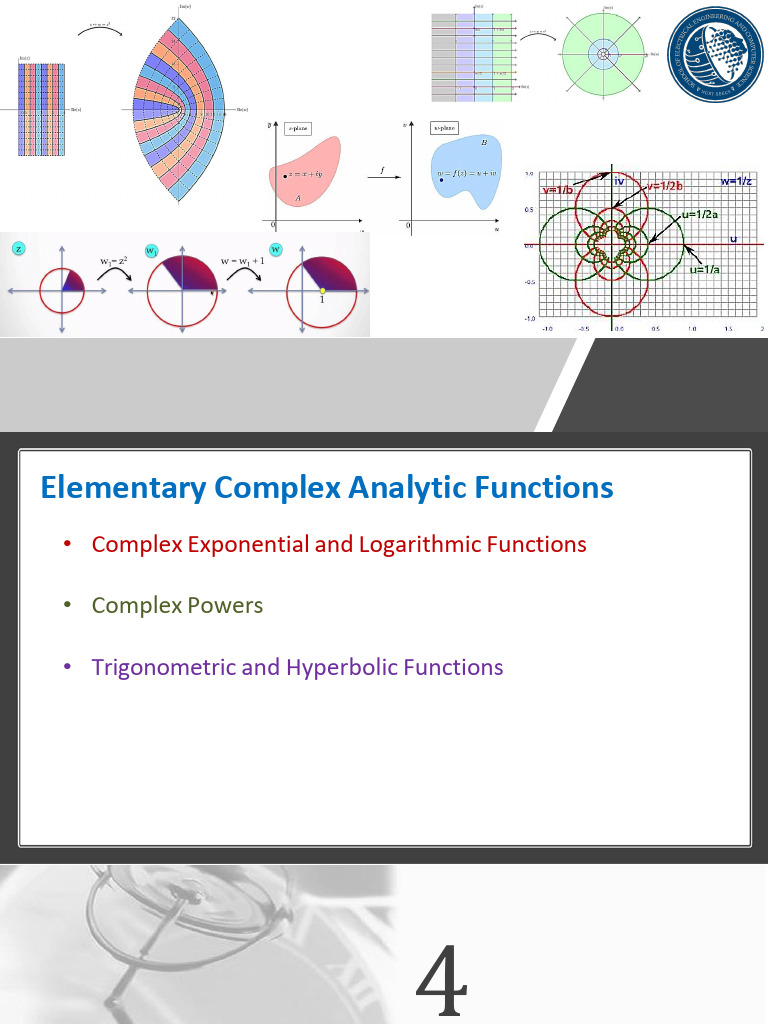 Complex Trigonometric & Hyperbolic Functions | PDF | Trigonometric ...