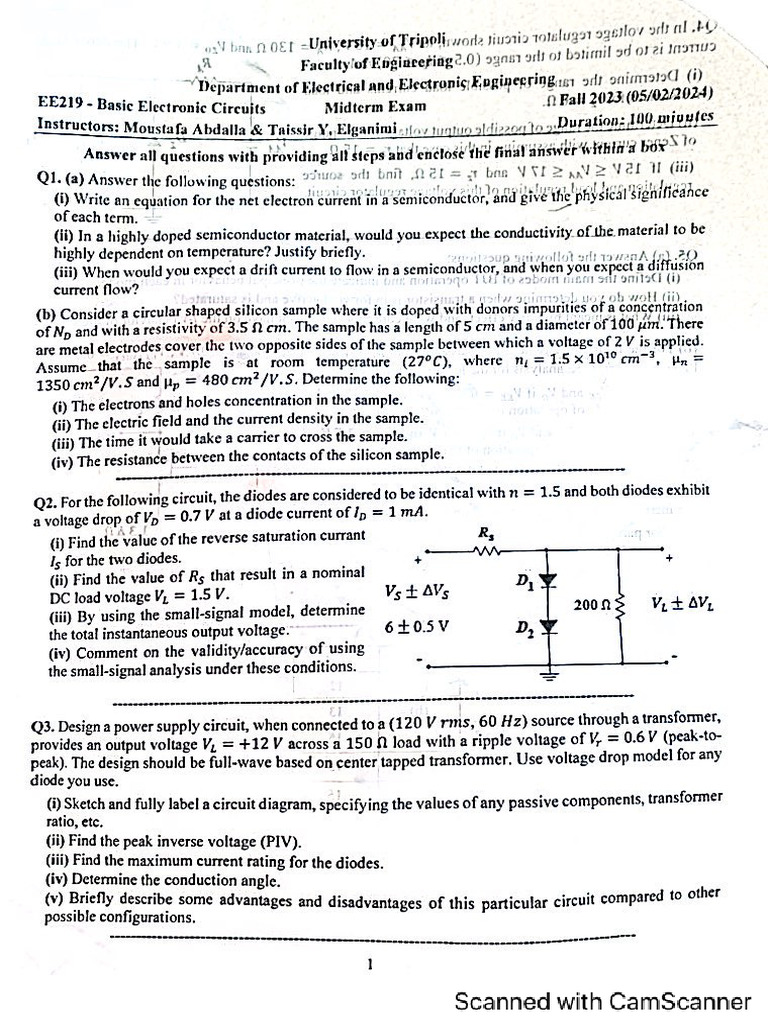 Ee219 - Fall 2023 Midterm | PDF