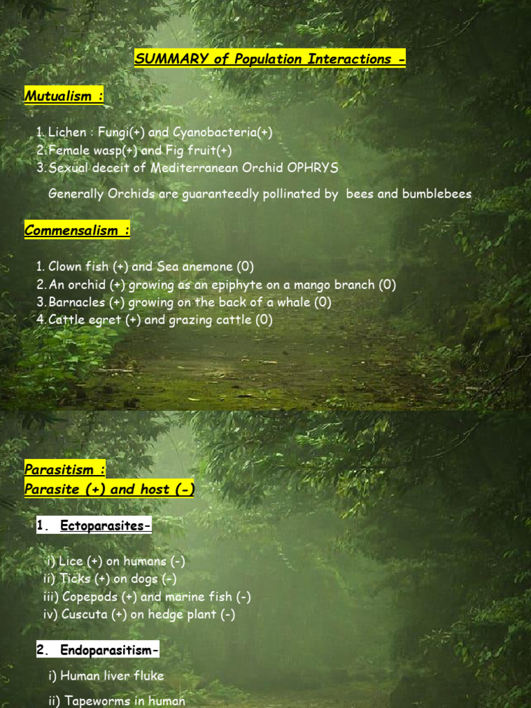 Write | PDF | Parasitism | Predation