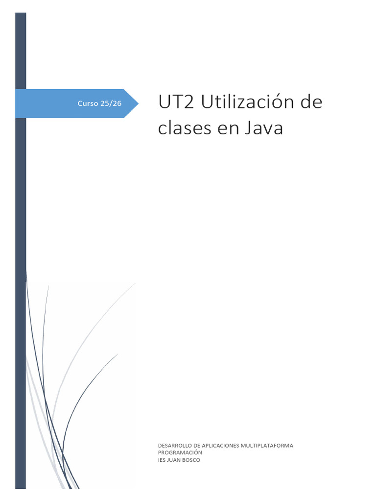 Clases y Objetos en Java: Guía POO | PDF | Constructor (Programación ...