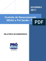 Pró-Saúde - SESAU-TO - PRESTAÇÃO DE CONTAS - Novembro - 2011