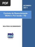 Pró-Saúde - SESAU-TO - PRESTAÇÃO DE CONTAS - Dezembro - 2011