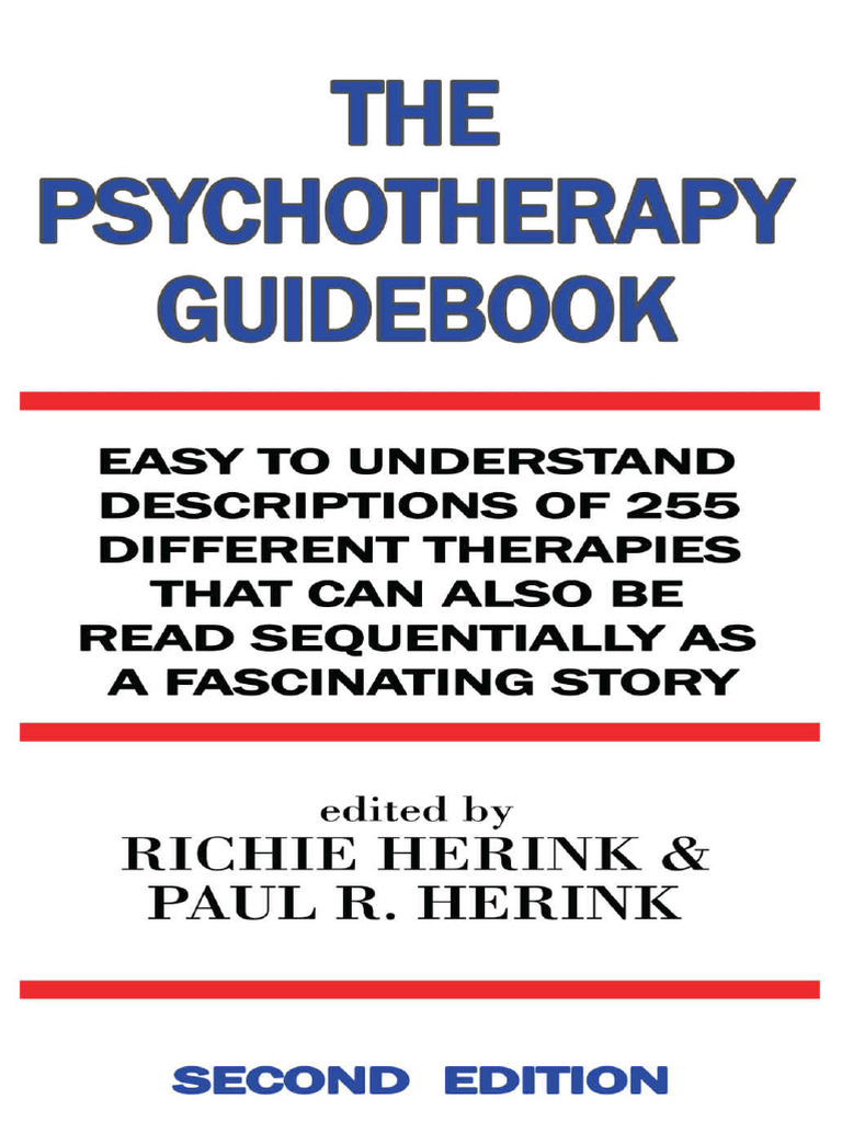 The Psychotherapy Guidebook | PDF | Psychotherapy | Group Psychotherapy