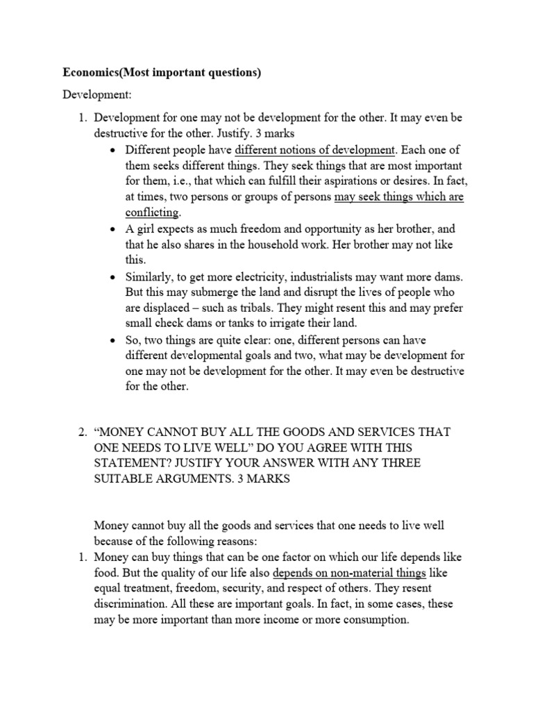 Key Questions in Development Economics | PDF | Body Mass Index | Income