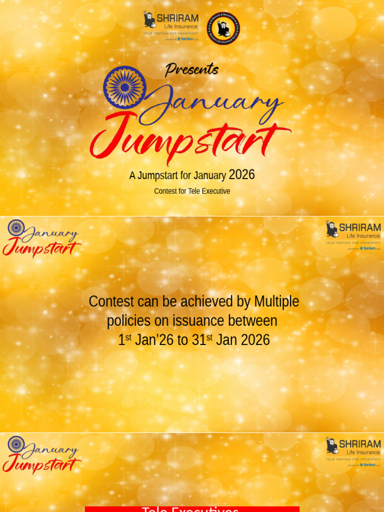 January Jumpstart-DLPC Tele Executive | PDF
