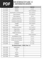 Grade 8 Mathematics Term 2 Plan | PDF | Mathematics | Algebra