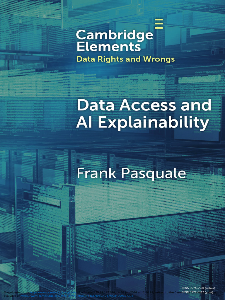 Data Access and AI Explainability Insights | PDF | Artificial ...
