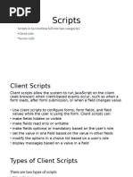 Understanding Script Actions in ServiceNow | PDF | Client–Server Model ...
