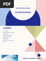 Importing Data into ServiceNow: Steps | PDF