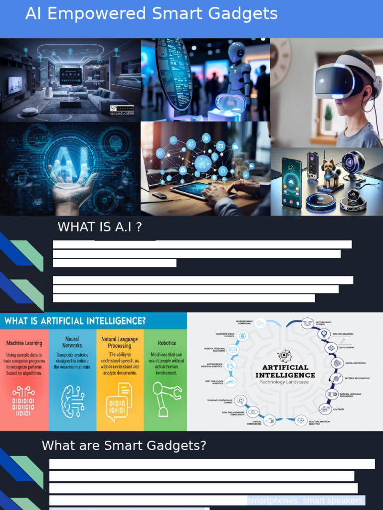 AI-Driven Smart Gadgets Explained | PDF | Artificial Intelligence ...