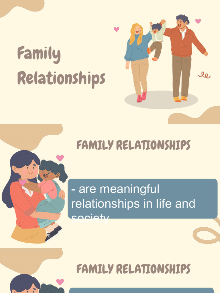 Nurturing Family Relationships Guide | PDF