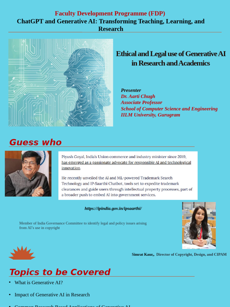 Ethical Use of Generative AI in Research | PDF | Artificial ...