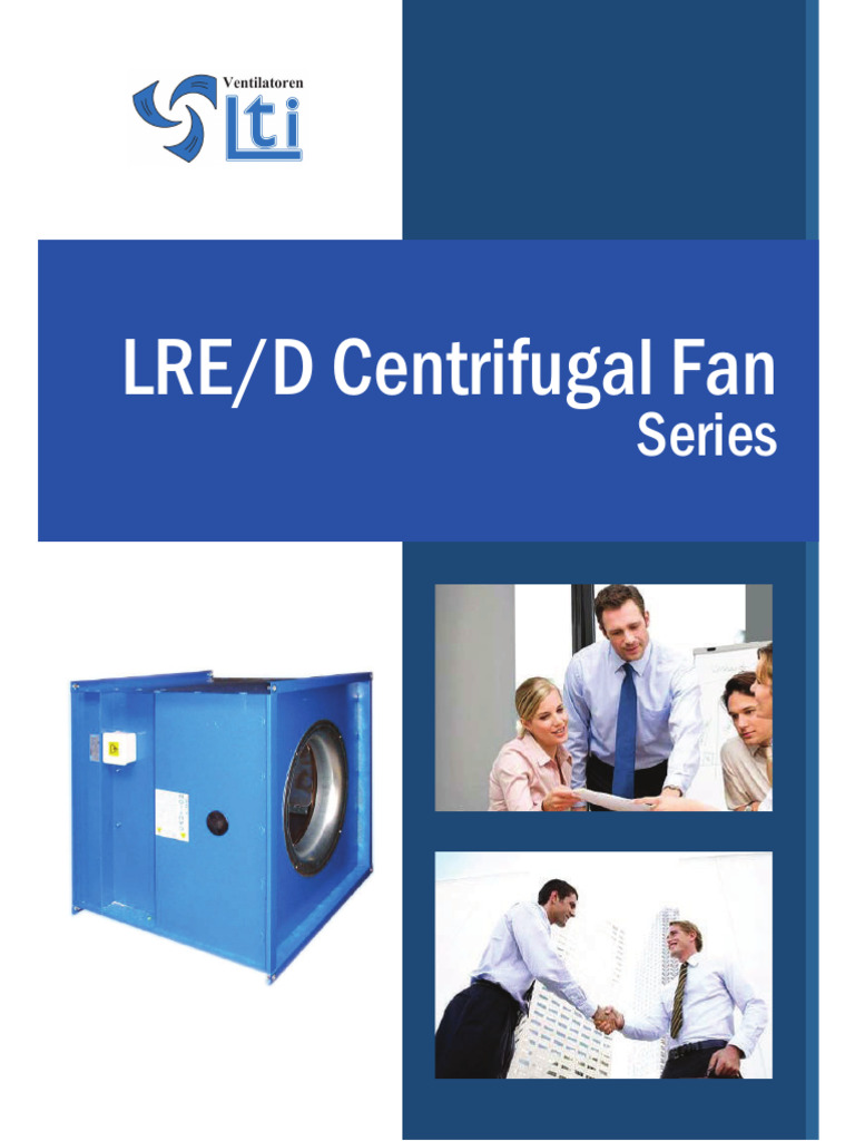 LRE/D Rectangular Cabinet Fan Overview | PDF | Capacitor | Electric Power