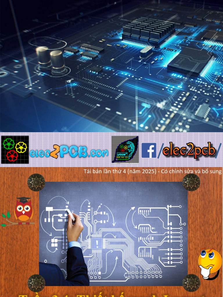 (Basic PCB Design) Tuan 3,4 - Thiet Ke Mach Layout - Gerber - Drill | PDF
