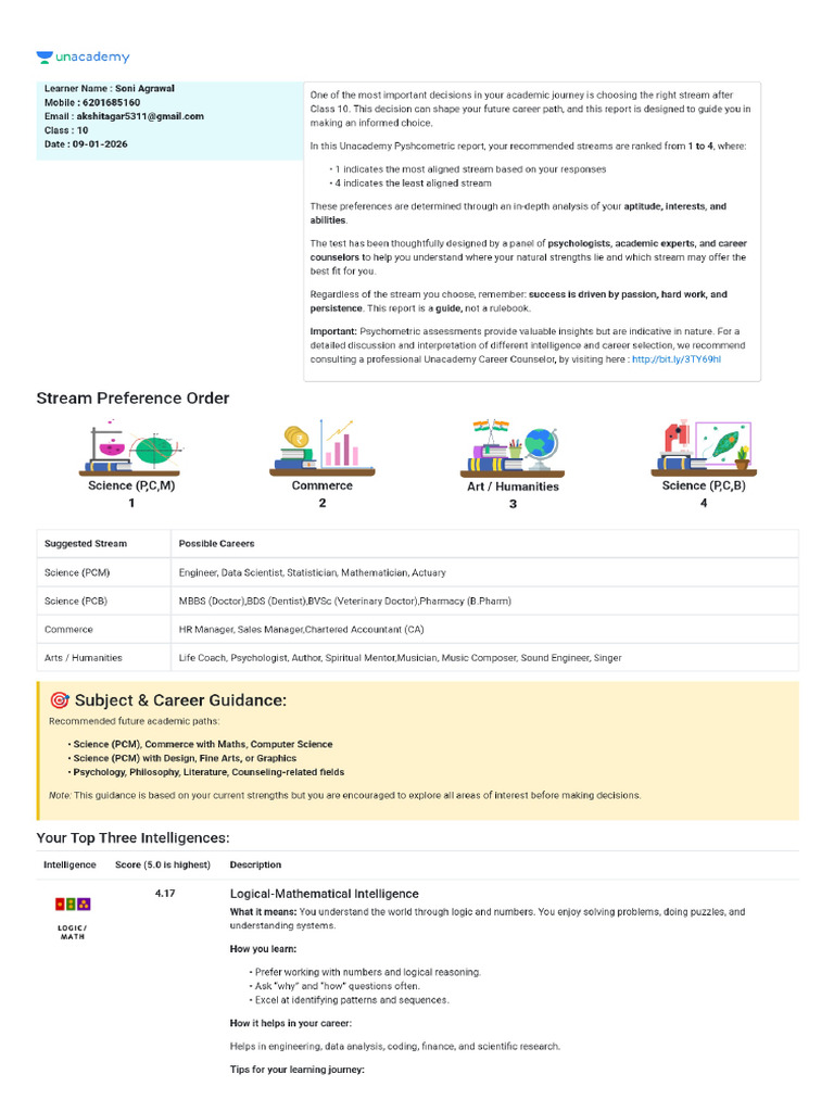 Learning Report | PDF