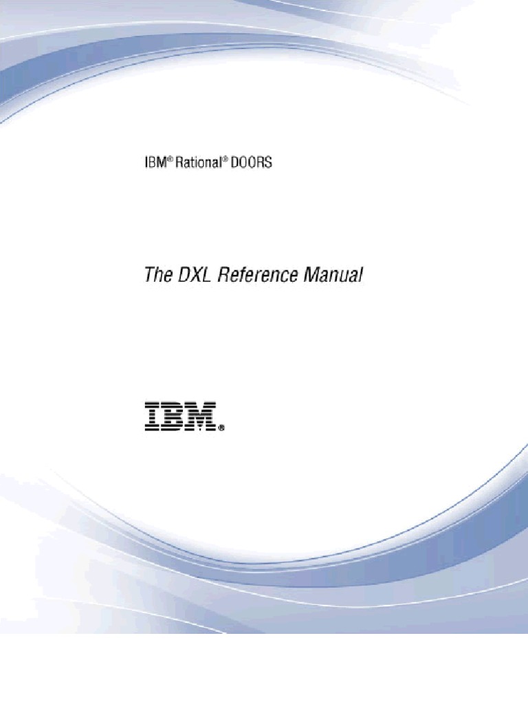 Dxl Reference Manual 9.3 | C (Programming Language) | Programming Language