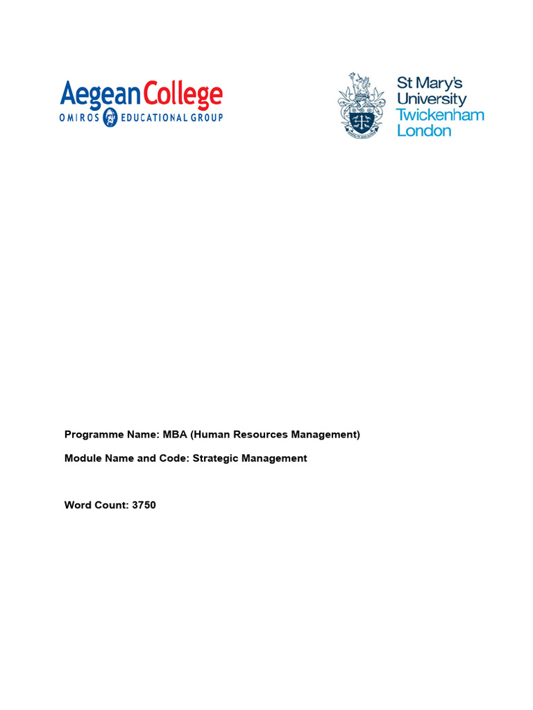 Strategic Management Report | PDF