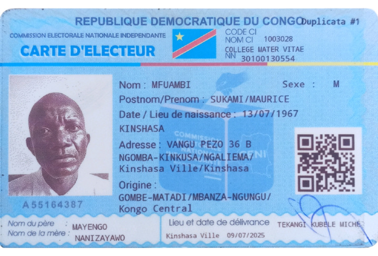 Carte D'électeur | PDF