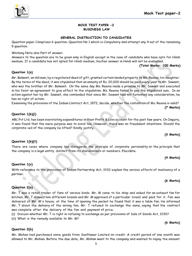 BL MTP 2 | PDF | Negotiable Instrument | Cheque