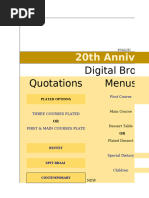 Event Function Planning Sheet | PDF