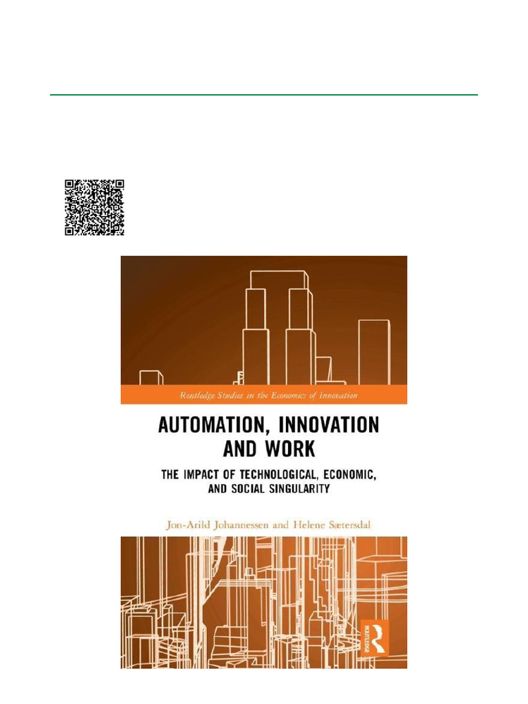 Automation and Work: The Singularity Impact | PDF | Technological ...