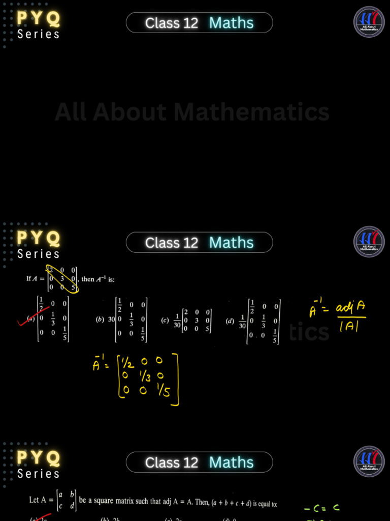 Comprehensive Guide to Mathematics | PDF