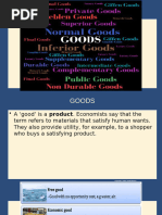 Examples of Goods and Services in Economics | PDF | Goods | Retail