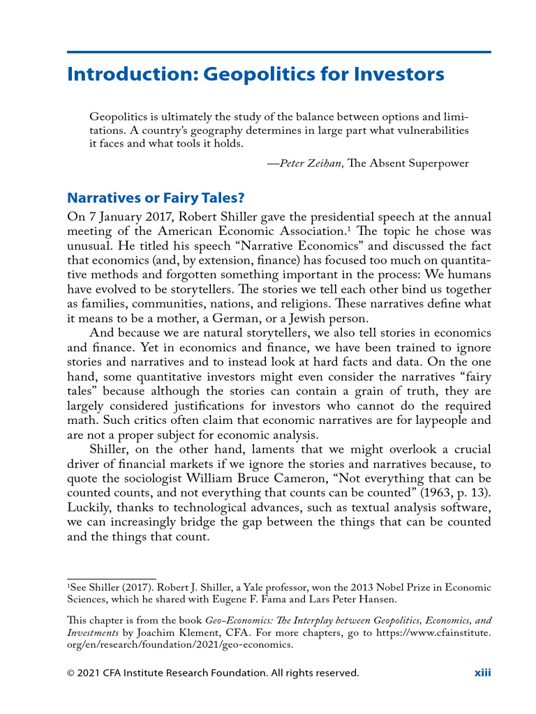 Geopolitics and Investment Insights | PDF | Geopolitics | Economies