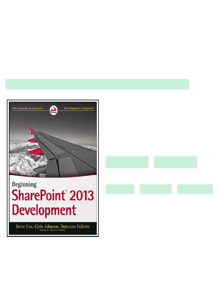 8679608 | PDF | Share Point | Application Software