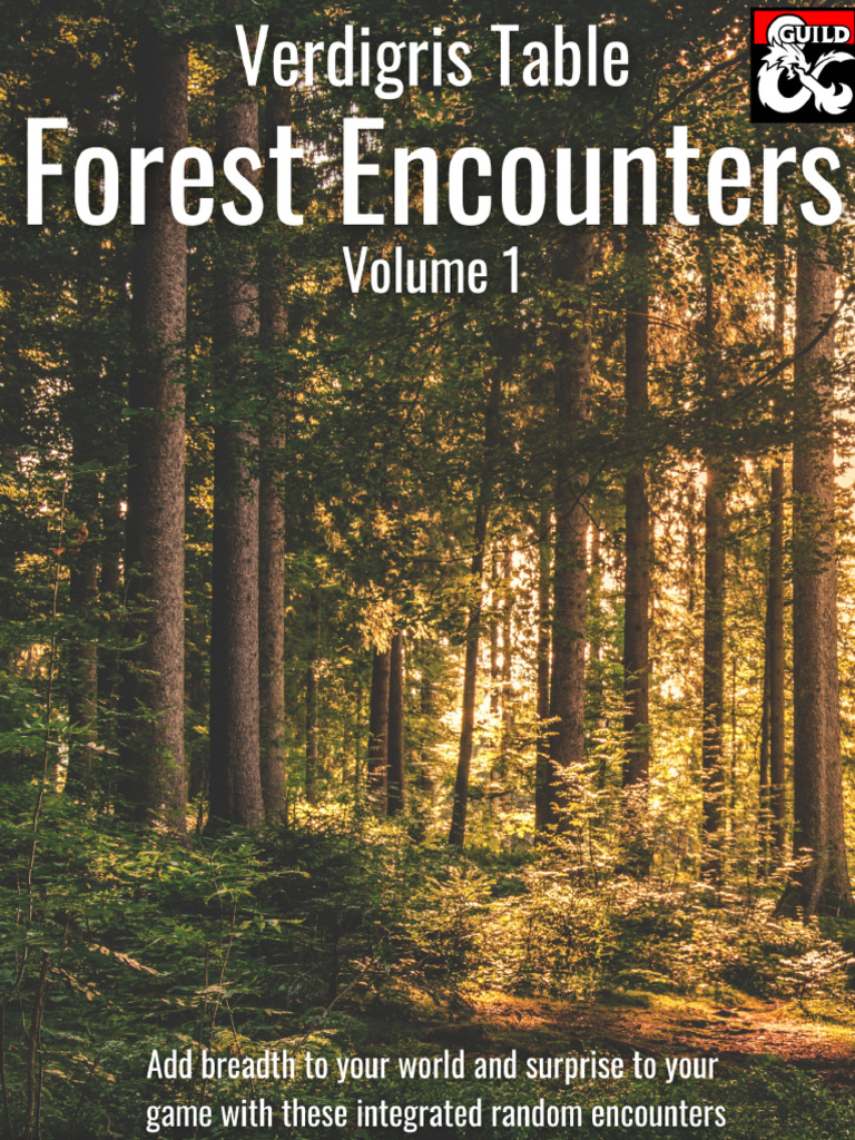 Forest Encounters for RPG Adventures | PDF | Dungeons & Dragons