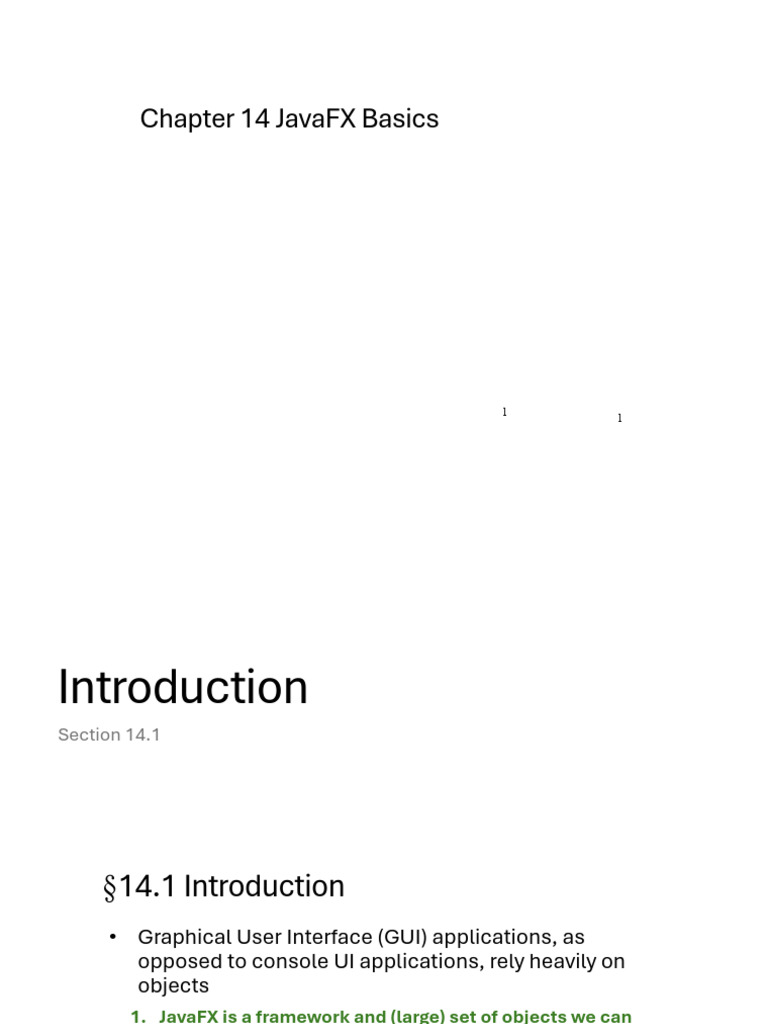 JavaFX Basics: GUI Development Guide | PDF | Software Engineering ...