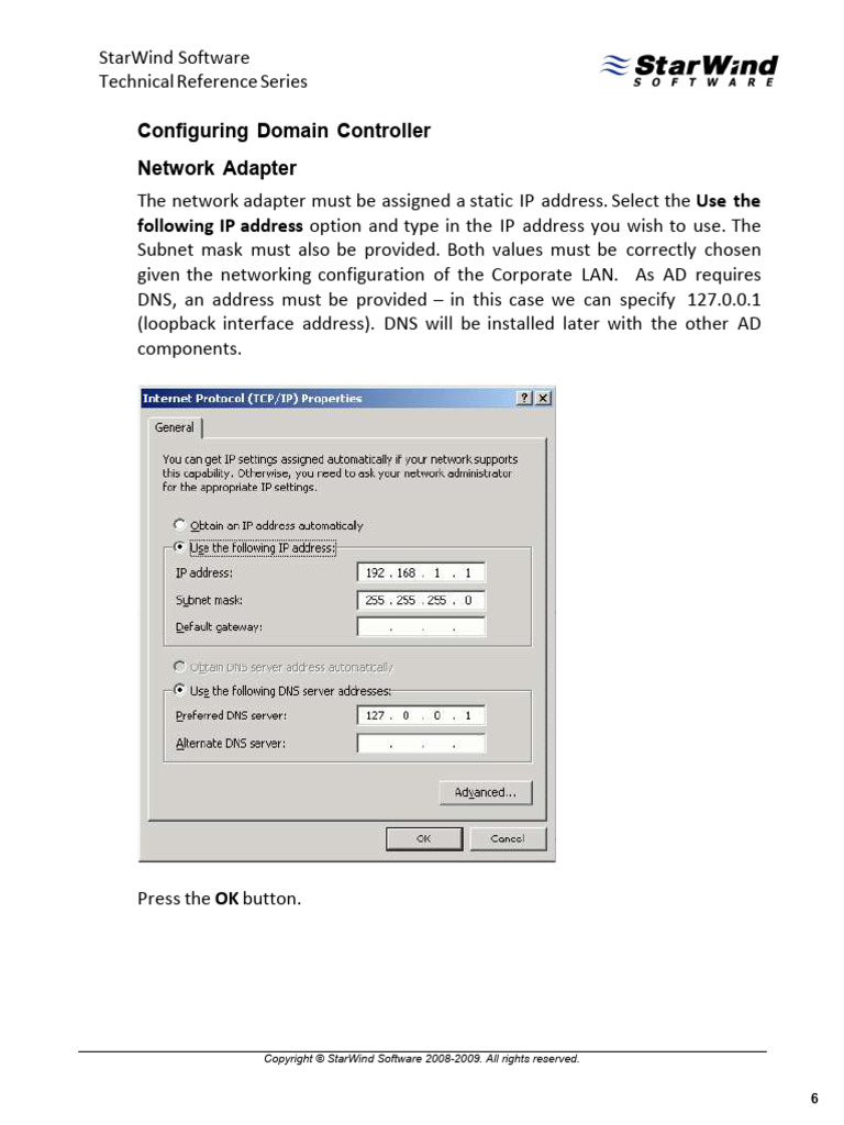 StarWind_6-16 | PDF | Domain Name System | Active Directory