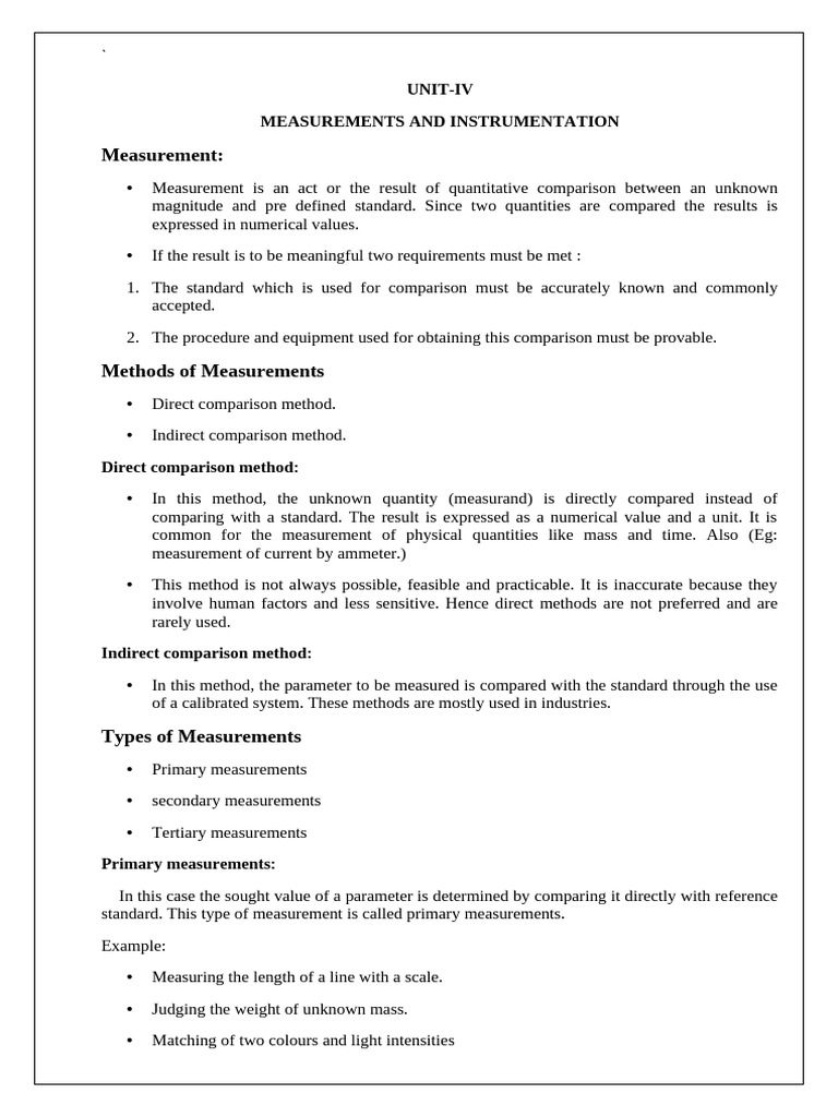 Unit 5 | PDF | Calibration | Analog To Digital Converter