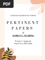 Editable Pertinent Papers for Teachers | PDF