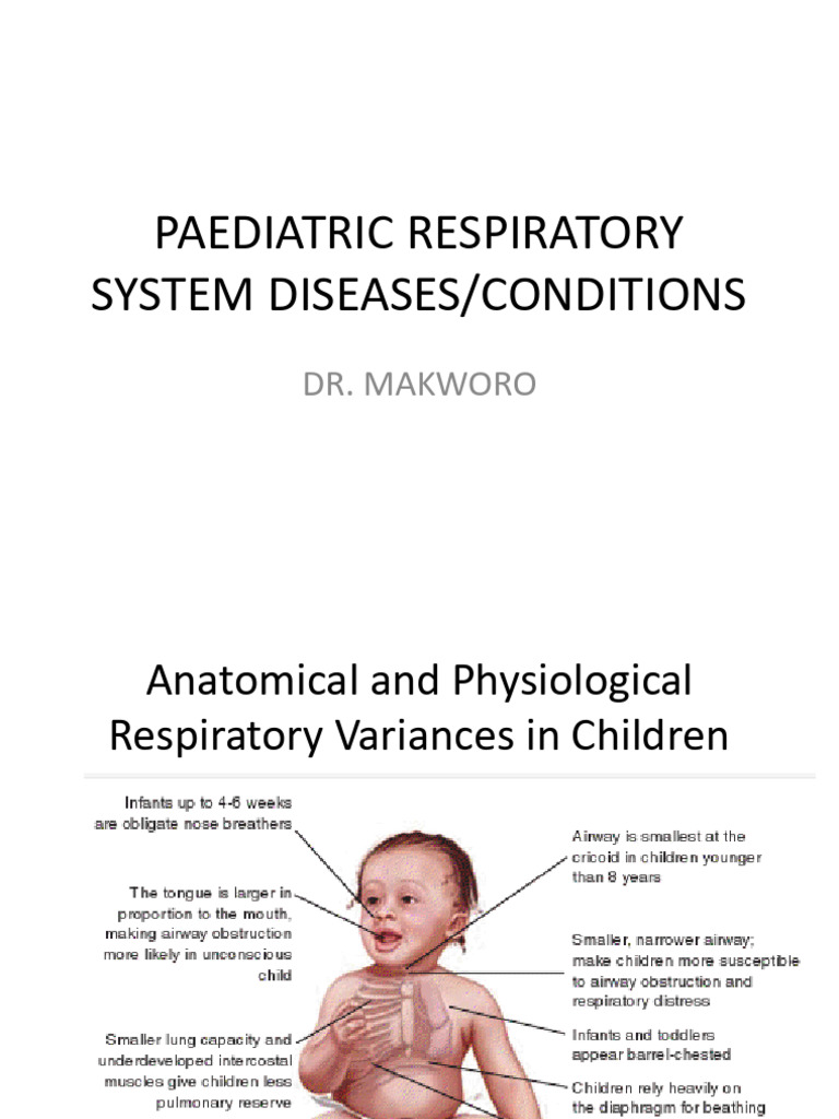 Paediatric Respiratory System Diseases | PDF | Allergy | Asthma