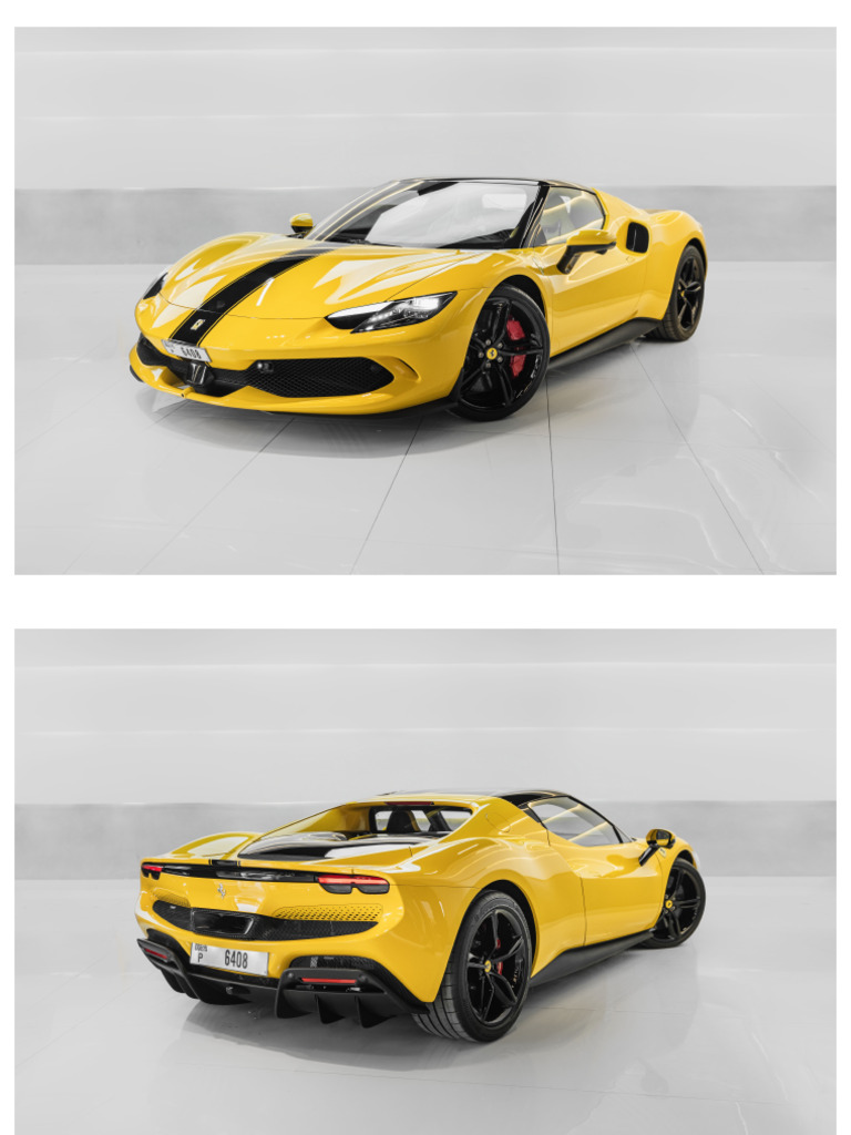 Ferrari 296 GTB Yellow | PDF