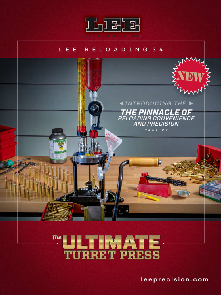 Lee Precision Reloading Tools Overview | PDF | Ammunition | Flight